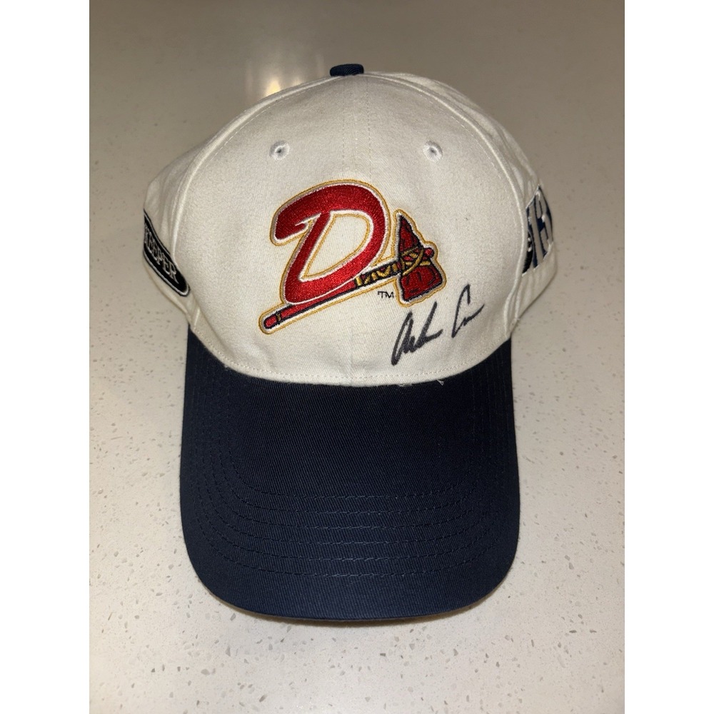 Vintage Danville Braves Signed Baseball Cap